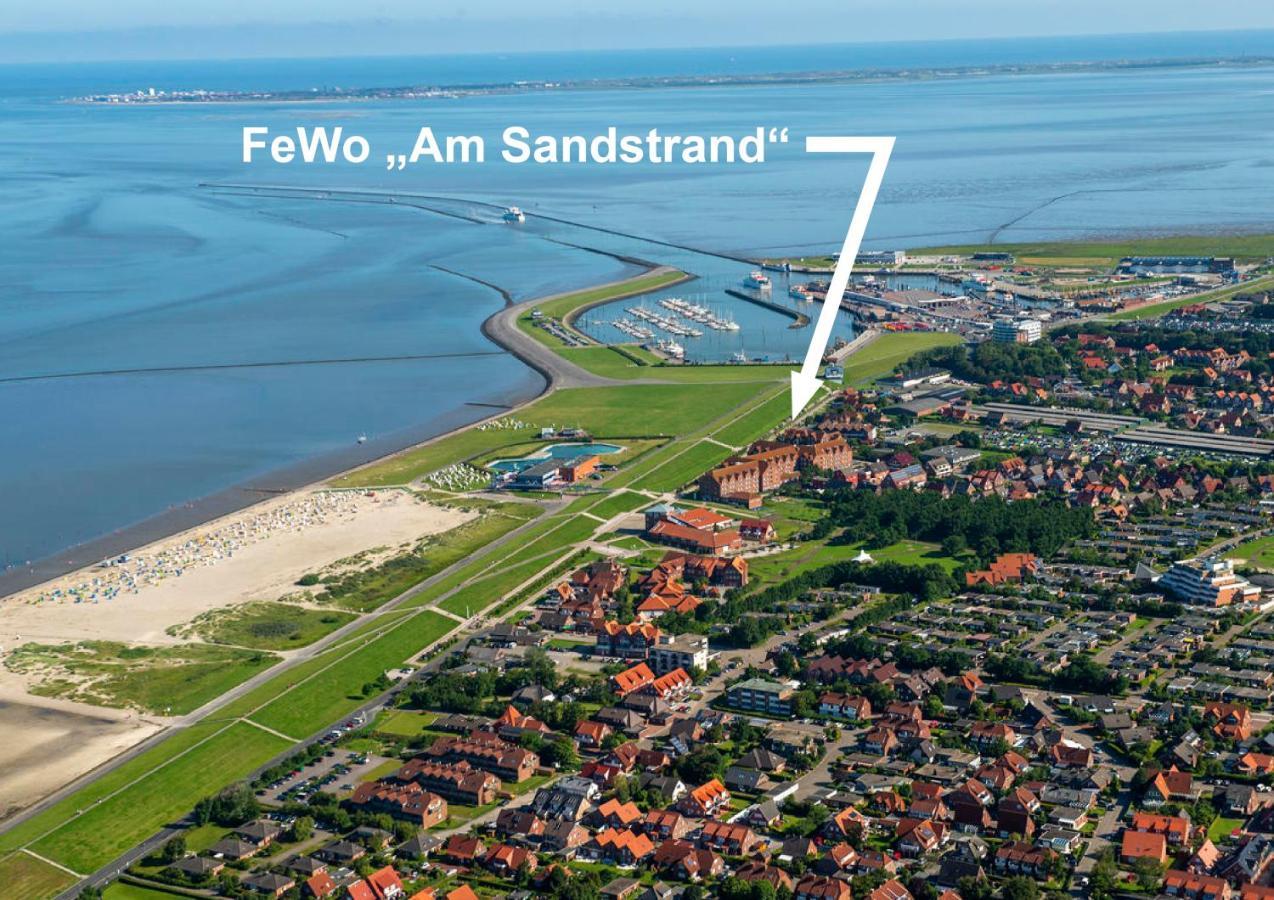 Ferienwohnung Residenz Am Sandstrand Norddeich Norden Exterior foto